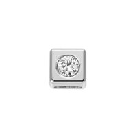 Charm Elements in White Gold ECF11403.002